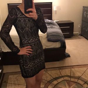 Forever 21 Black Lace Dress Sz Small